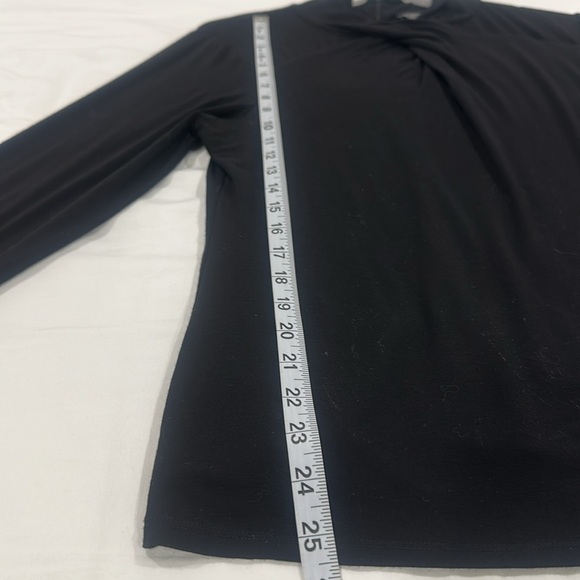 EUC | Elegant Black Women's Vince Camuto Mock Top XL - Picture 3 of 8